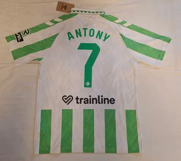 Antony Real Betis 2025/26 L domaci dres - Pujanke