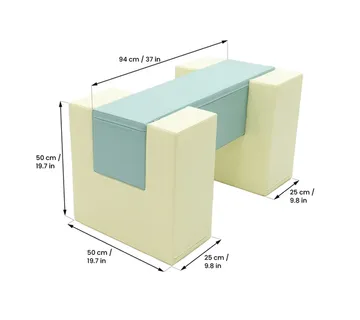 Soft Play Activity Set Balance Bridge - Light Pastel - cover