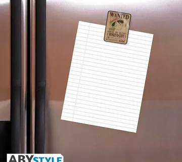 Magnet One Piece Wanted Luffy ABYstyle - cover