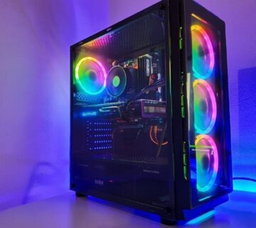 GAMING PC AKCIJA  Ryzen 5 5500  16GB 3200Mhz  RTX3050 8GB  R1 - cover