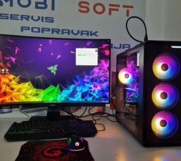 GAMING PC  i5 | 16GB RAMA | GTX1050ti | SSD | 24" AOC  AKCIJA - cover