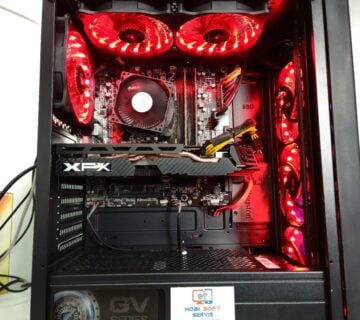 GAMING PC NOVO  Intel Core i3 • 16GB • RX6500XT • SSD • Račun - cover