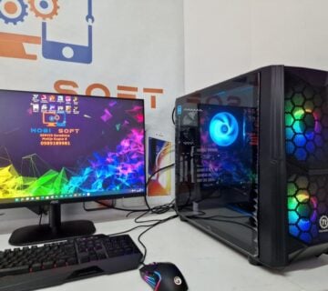 GAMING PC Intel i5 | 16GB DDR4 | RX6500XT 4GB | Curved 24" | R1 - cover