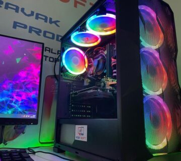 GAMING PC  Intel i5 | 16GB DDR4 | RX6500XT | Monitor 240Hz - cover