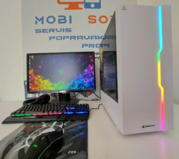 GAMING PC NOVO  Intel i5| 16GB RAM| GTX1050Ti 4GB| SSD| Samsung 24" - cover