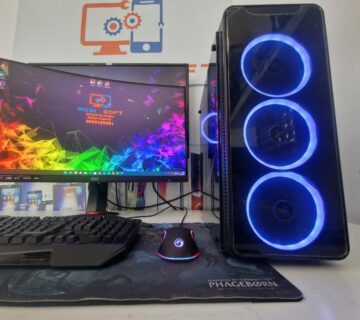 GAMING PC NOVO Intel i5 | 16GB RAM | RX6500XT | AOC 27" Curved - cover