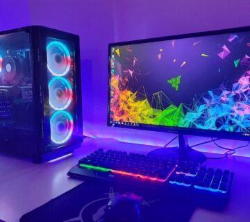 Gaming PC (NOVO) Intel i5| 16GB rama| GTX1650| 24" Samsung| SSD| HDD - cover