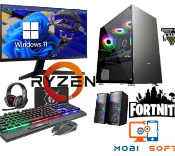 GAMING SET NOVO  RYZEN 3 | 8GB DDR4 | GT1030 2GB | Monitor 24" | R1 - cover