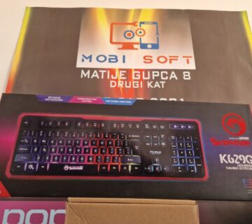 GAMING tipkovica MARVO Scorpion K629G RGB  NOVO  Račun - cover