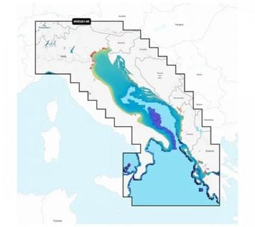 Garmin Navionics Vision+ NVEU014R - Italy, Adriatic Sea - cover