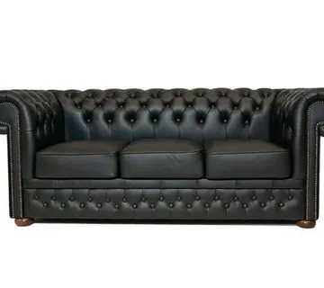 Chesterfield Trosjed First Class Leather | 3-sjedišta - cover