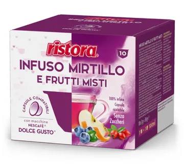 Ristora Dolce Gusto ČAJ BOROVNICA I MIJEŠANO VOĆE - cover
