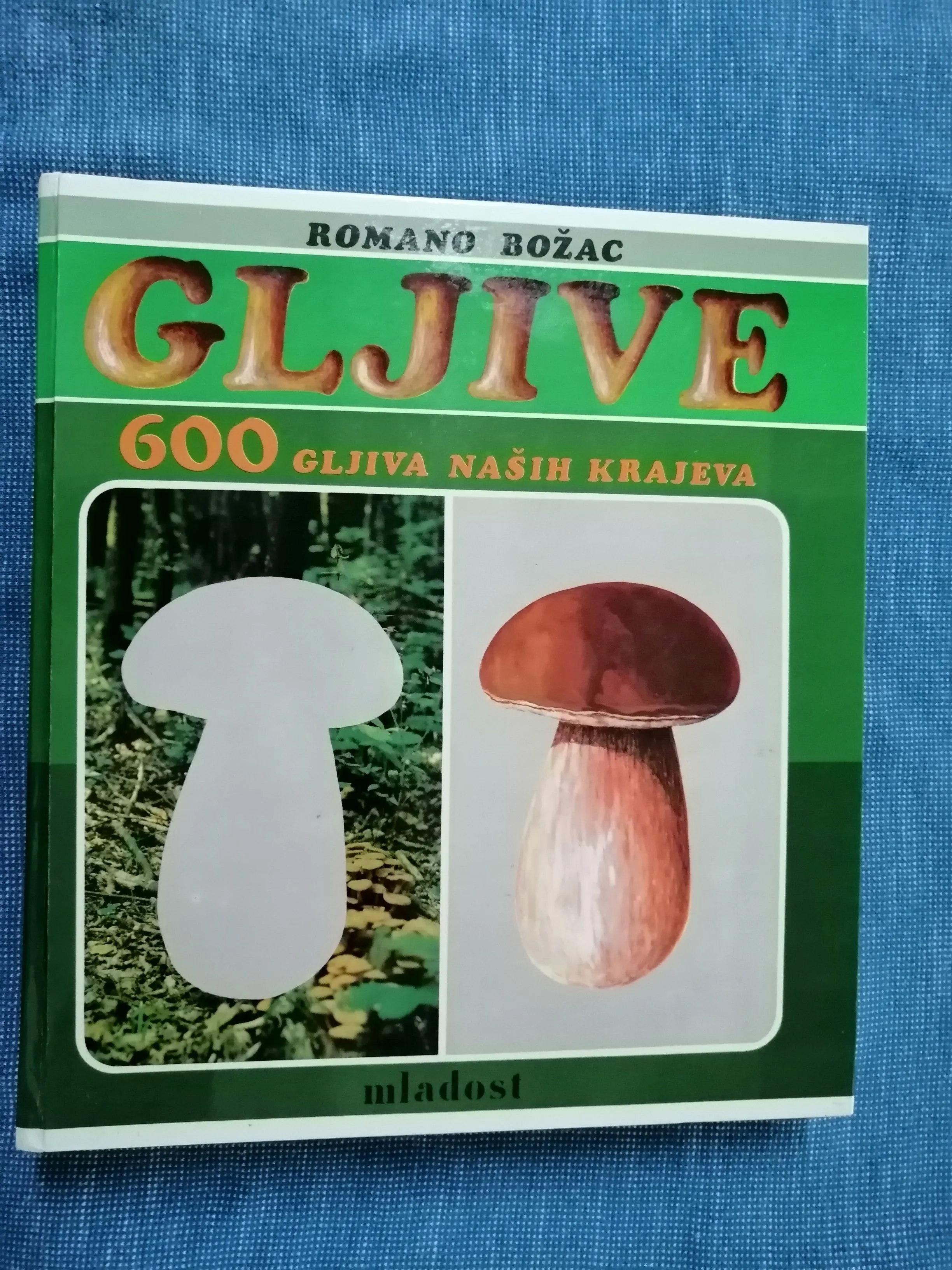 Romano Božac – 600 gljiva naših krajeva - cover