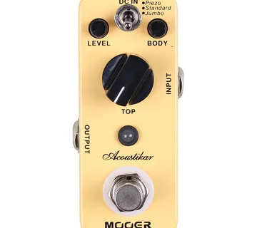 Mooer Acoustikar Acoustic Guitar Simulator Pedal - Zagreb