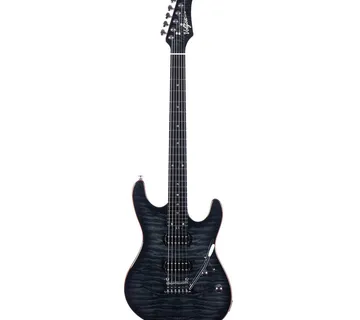 VOLGOA VLmys-02 BLACK ELEKTRIČNA GITARA - Zagreb