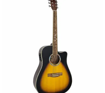 Chard Ed55a Sb A301 Elektro Akustična Gitara - Zagreb
