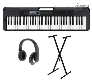 Casio Ct-S300 Set Sa Stalkom I Slušalicama - Zagreb