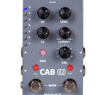Mooer Cab X2 Cabinet Simulation Pedal - Zagreb