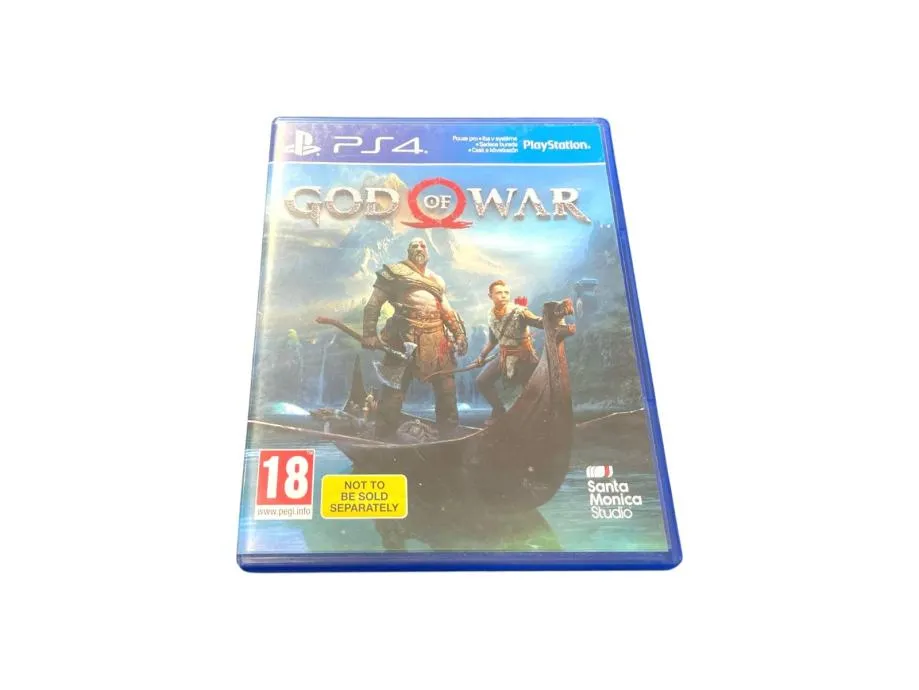 GOD OF WAR PLAYSTATION 4 / R1, RATE! - cover