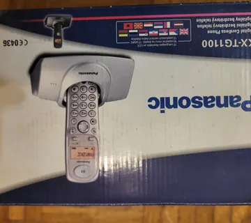 PANASONIC TELEFON I TAJNICA KX-TG 1100 - cover