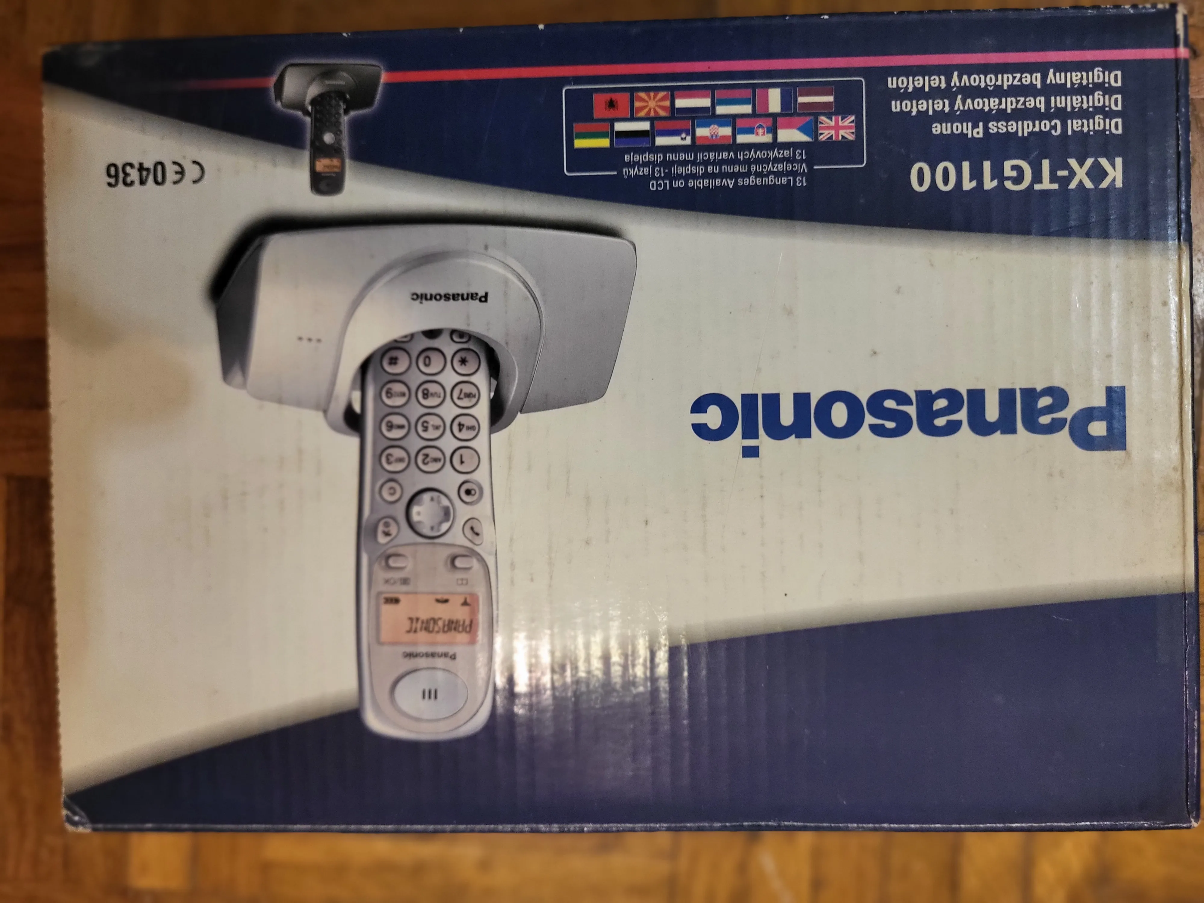 PANASONIC TELEFON I TAJNICA KX-TG 1100 - cover