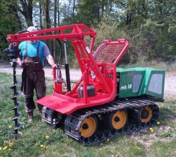 GOLJAT IRON HORSE RC šumski stroj traktor do 45 stupnjeva - cover