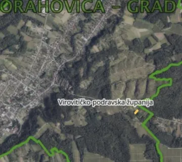 Građevinsko zemljište, Jezerac, Orahovica, 540 m2