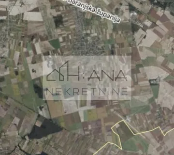 Građevinsko zemljište s projektom za kuću, Ivanova ul.,Ćelije, 4933 m2 - Trpinja
