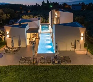 Luksuzna vila sa bazenom, pogled more, 280 m2, prodaja - cover