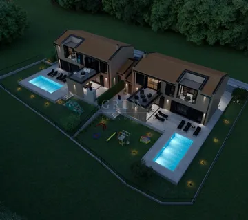 Građevinsko zemljište Sveti Lovreč, 1300 m2 sa građevinskom dozvolom - cover