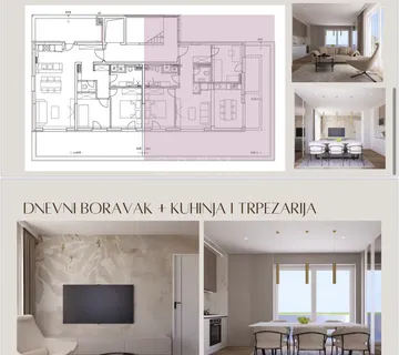 Prodaja stana – 80,4 m² neto + velika terasa + vanjsko parkirno mjesto! - Zagreb