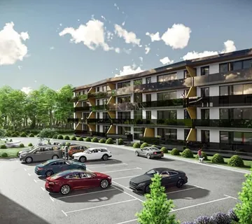 Novogradnja Poreč, 4S stan 85.22 m2+garaža