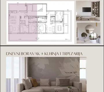Prodaja stana – 78,60 m² neto + garažno mjesto! - Zagreb