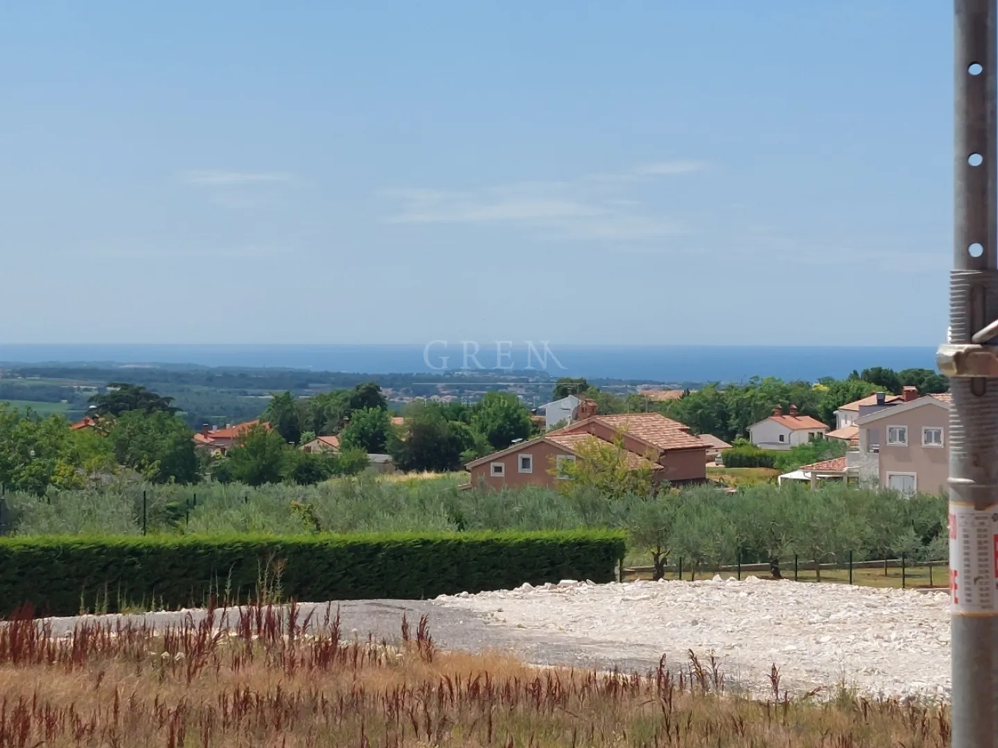 Dvojna kuća u izgradnji sa pogledom na more, Kaštelir, 165 m2 - cover