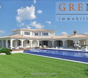 Građevinsko i poljoprivredno zemljište 9000m2 sa građevinskom dozvolom, Poreč 14 km - cover