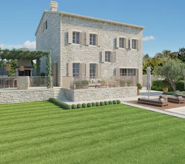 Kamena kuća, Sveti Lovreč, 250 m2+850 m2 parcela, PRILIKA - Sveti Lovreč Pazenatički