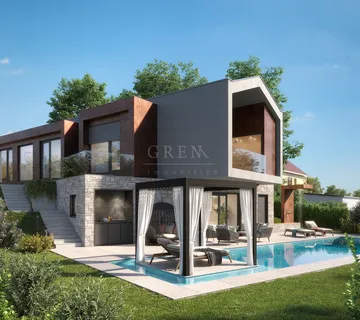 Moderna Vila sa bazenom, Poreč okolica, 200 m2, novogradnja