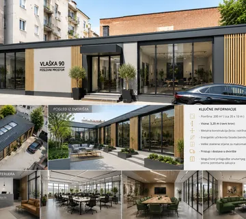 Poslovni prostor Zagreb, Donji grad, 200 m2, Vlaška ulica