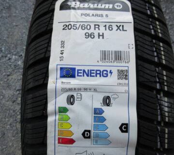 Gume Barum 205/60/16 zimska 4 kom.Polaris5 XL96H DOT4421 Nekorišteno! - cover