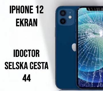iPhone 12 ekran (lcd + staklo) - iDoctor - Selska cesta 44 - cover