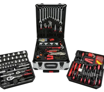 Kovčeg s alatom aluminijski - 187 kom - NOVO - DOSTAVA - cover