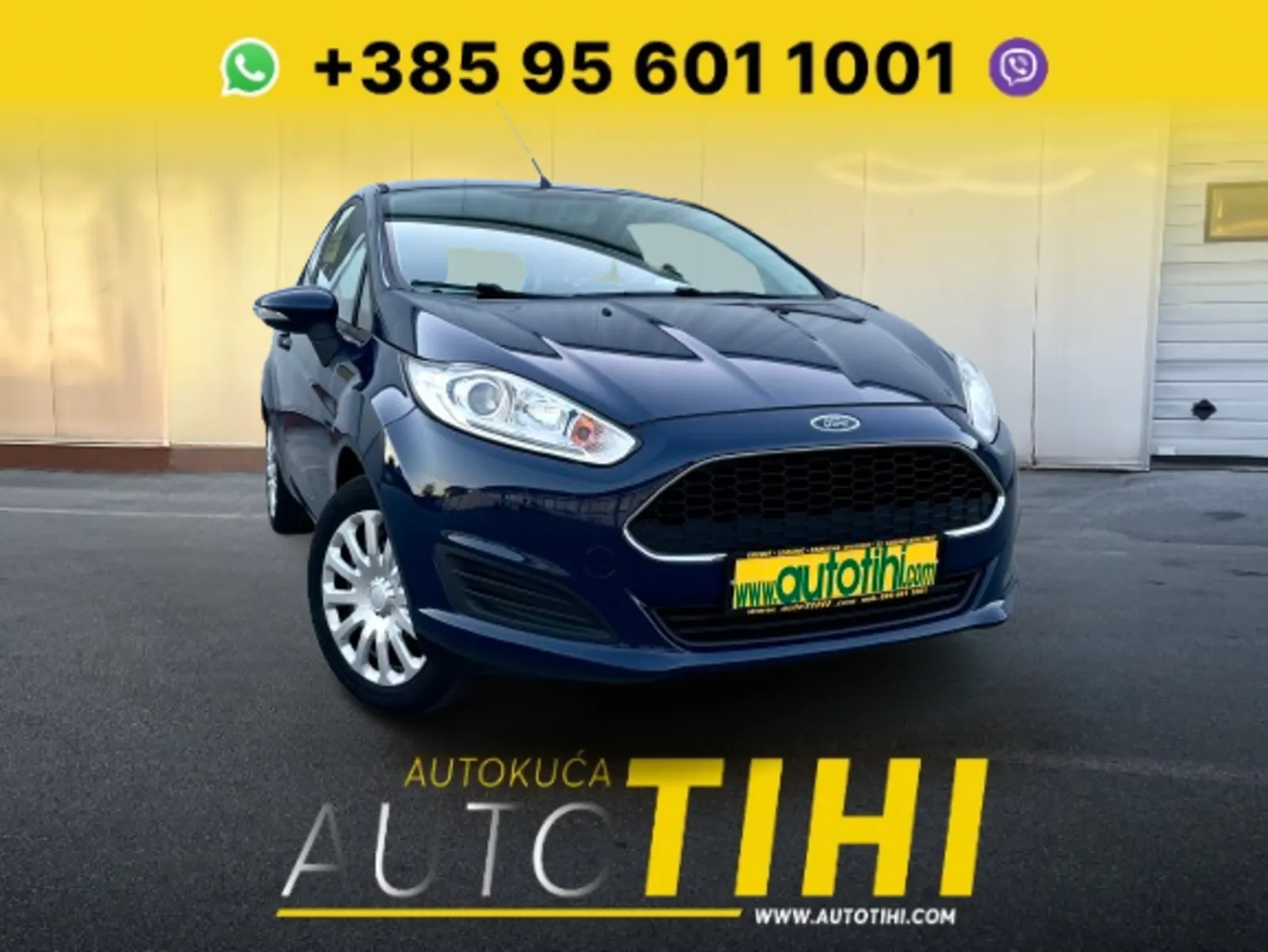 Ford Fiesta 1.25 60kW 2017g SAMO 119 000km BESPLATNA DOSTAVA⭐⭐⭐⭐⭐ - cover