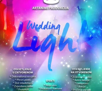 Profesionalna Rasvjeta za Vjenčanja i Evente +Specijalni Efekti - cover