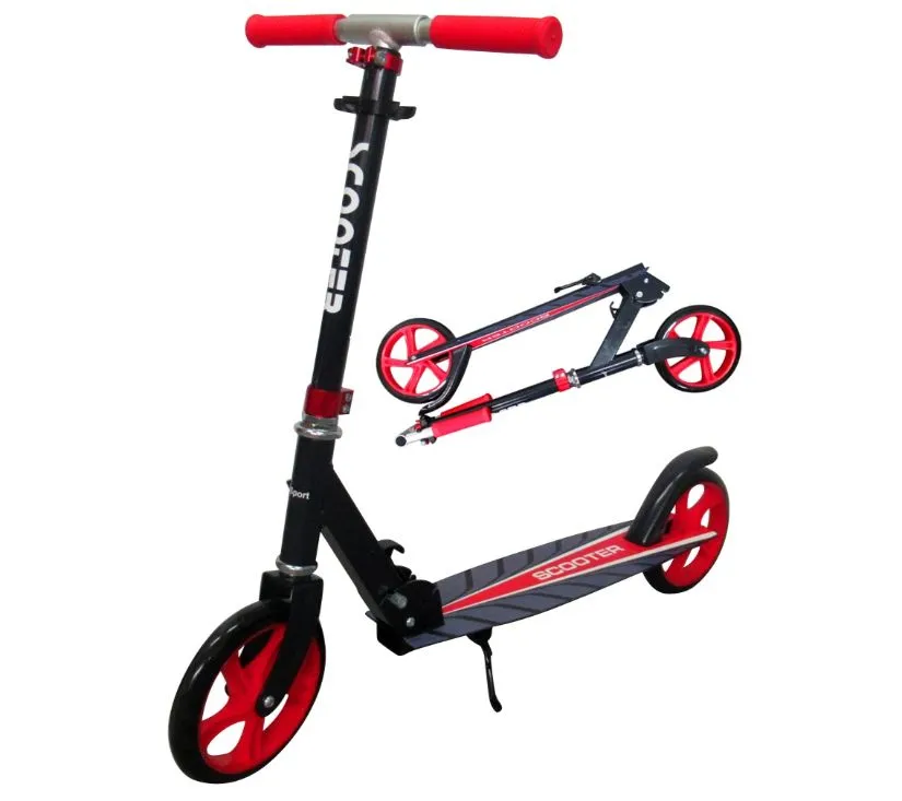 Romobil H4 crno - crveni - cover