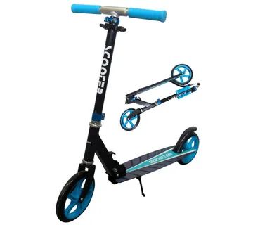 Romobil H7 crno - tirkizni - cover