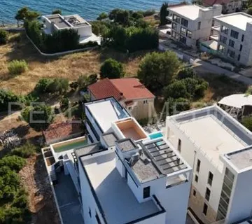 Kožino-PANORAMSKI POGLED NA MORE!LIFT! 80 m DO MORA!CIJELA ETAŽA! - cover