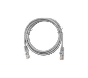 Schrack kabel prespojni mrežni RJ45 cat. 5e neoklopljen, PVC, sivi, 1.0m - cover