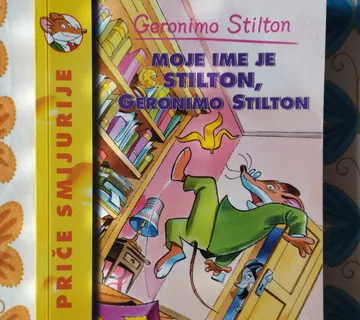 Geronimo Stilton - 1. Moje ime je Stilton, Geronimo Stilton - cover