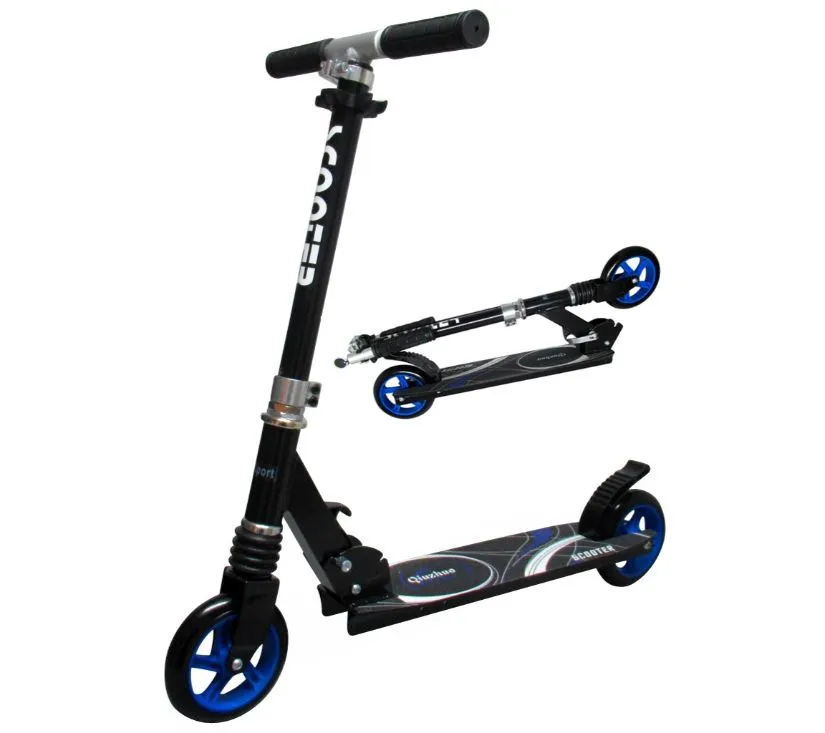 Romobil H7 crno - plavi - cover