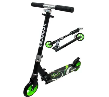 Romobil H7 crno - zeleni - cover